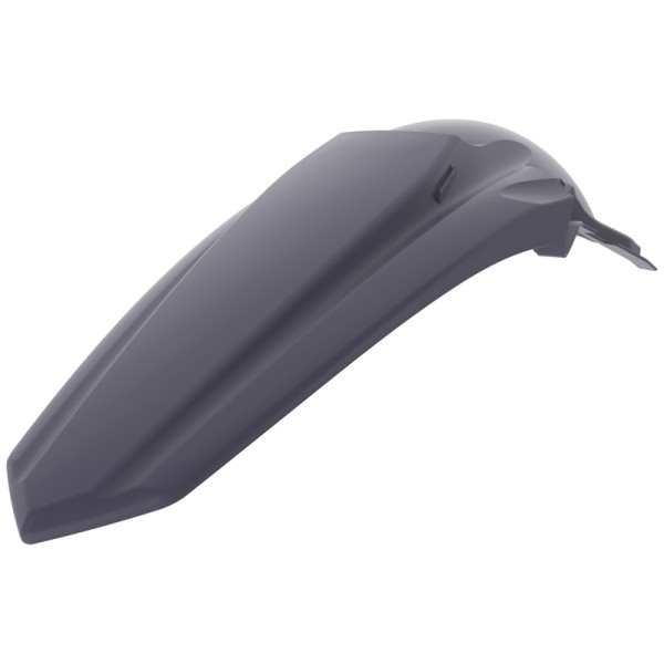 POLIS PLASTIC REAR FENDER, GRY/GRY