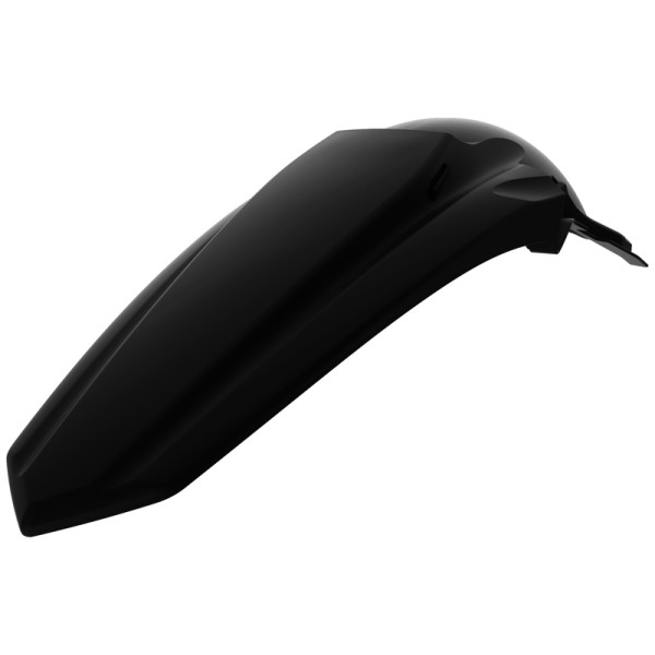 POLIS PLASTIC REAR FENDER, BLK/BLK