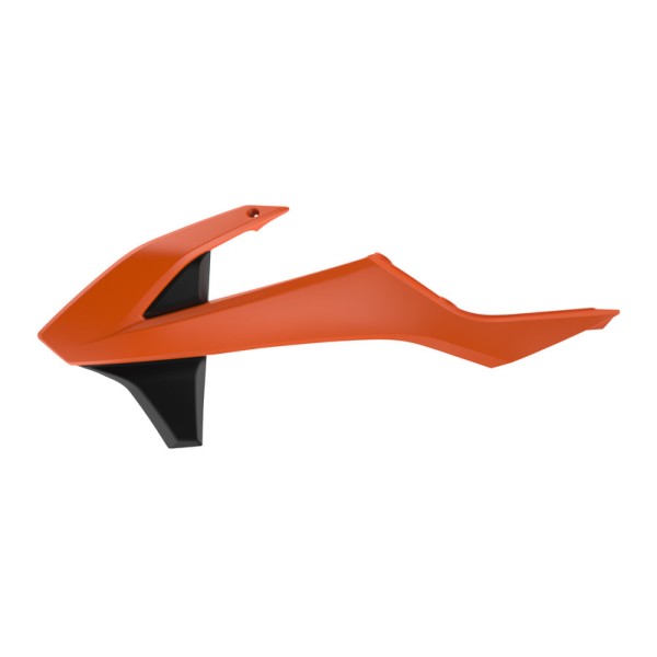 POLIS PLASTIC RAD SCOOPS, ORG/BLK