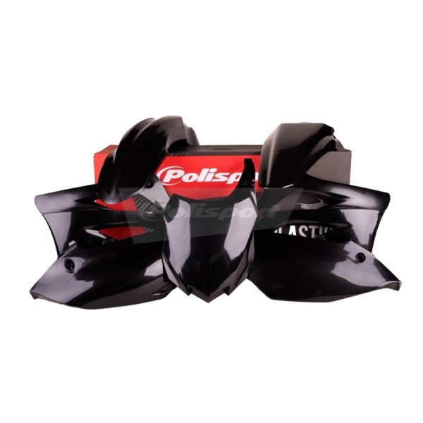 POLIS PLASTIC KIT, BLK/BLK