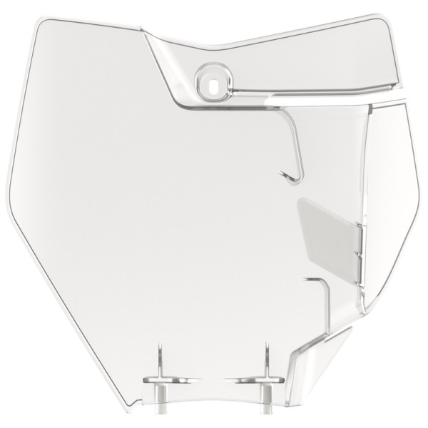 POLIS PLASTIC FRONT PLATE, TRN/TRN