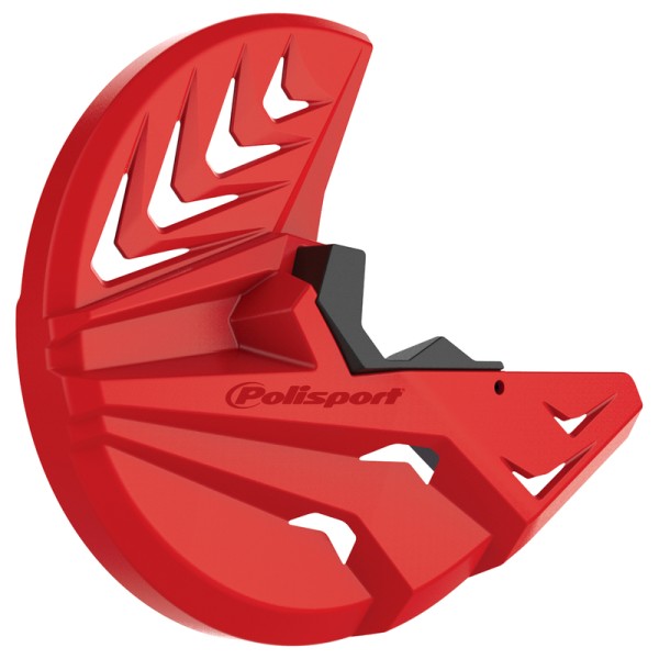 POLIS PROTECTION FORK BOTTOM & DISC, RED