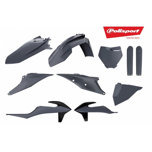 POLIS PLASTIC KIT, GRY/GRY