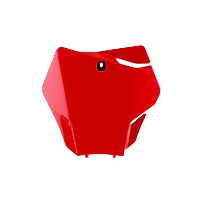 POLIS PLASTIC FRONT PLATE, RED