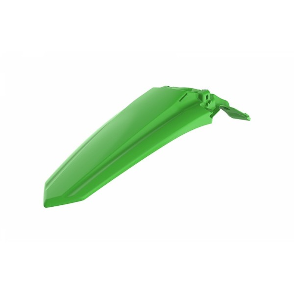 POLIS PLASTIC REAR FENDER, GRN/GRN