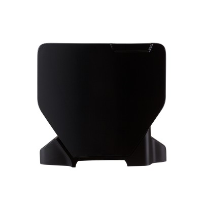 POLIS NUMBER PLATE, BLK/BLK