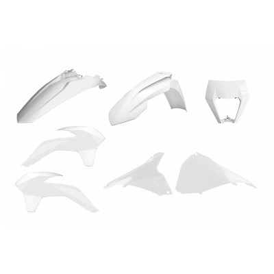 POLIS PLASTIC KIT, WHT/WHT