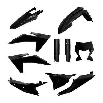 POLIS PLASTIC KIT FULL, BLK