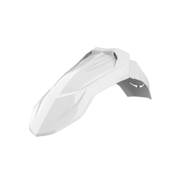 POLIS FRONT FENDER SUPERMOTO, WHT