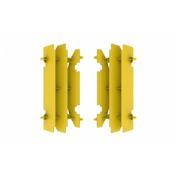 POLIS PLASTIC RAD LOUVERS, YEL/YEL