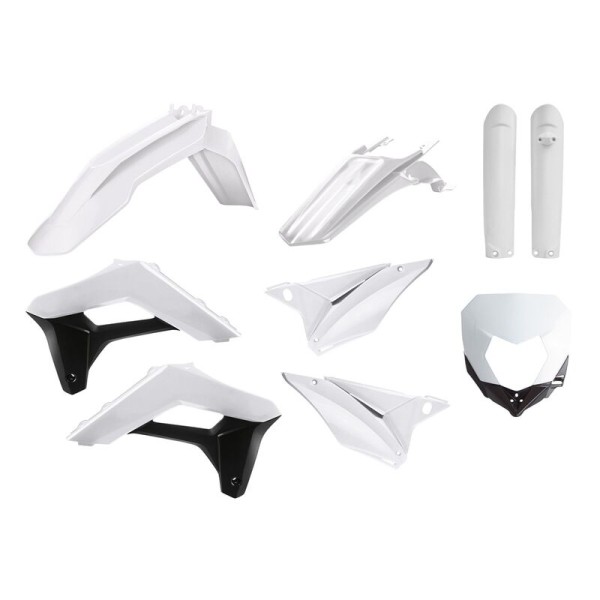 POLIS PLASTIC KIT, WHT/WHT