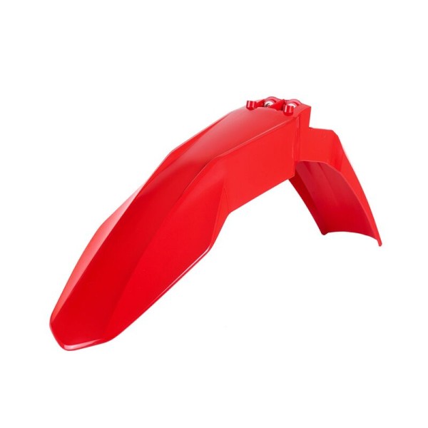 POLIS PLASTIC FRONT FENDER, RED