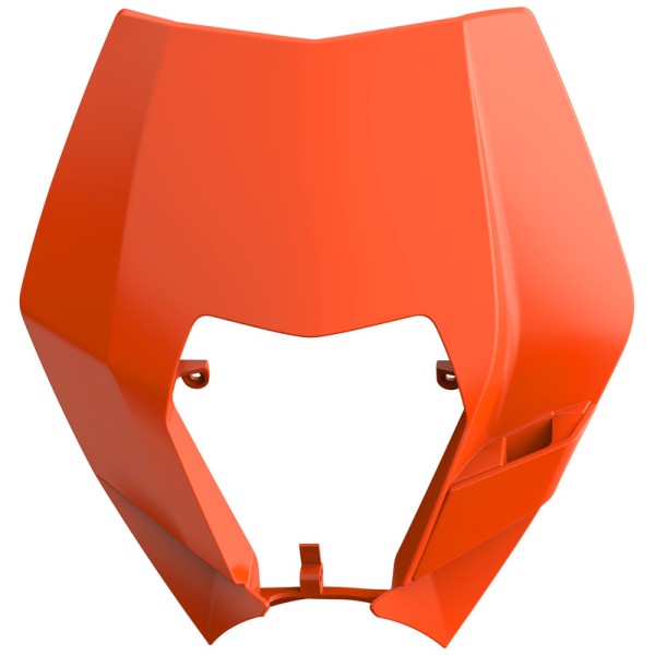 POLIS PLASTIC HEADLIGHT MASK, ORG