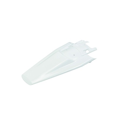 POLIS PLASTIC REAR FENDER, WHT