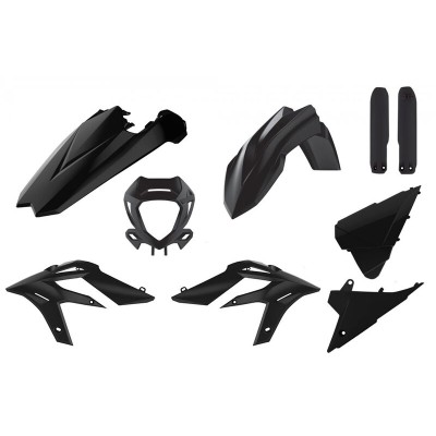 POLIS PLASTIC KIT, BLK/BLK