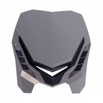 POLIS HEADLIGHT E BLAZE, GRY