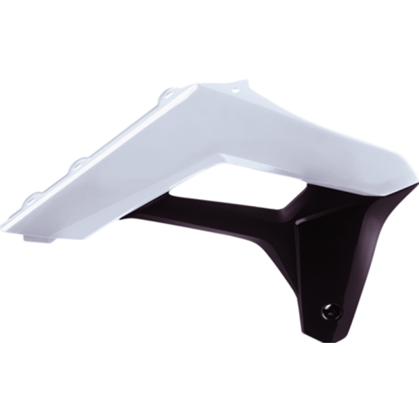 POLIS PLASTIC RAD SCOOPS, WHT/BLK