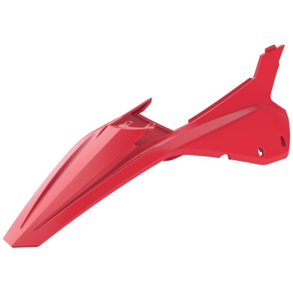 POLIS PLASTIC REAR FENDER, RED/RED