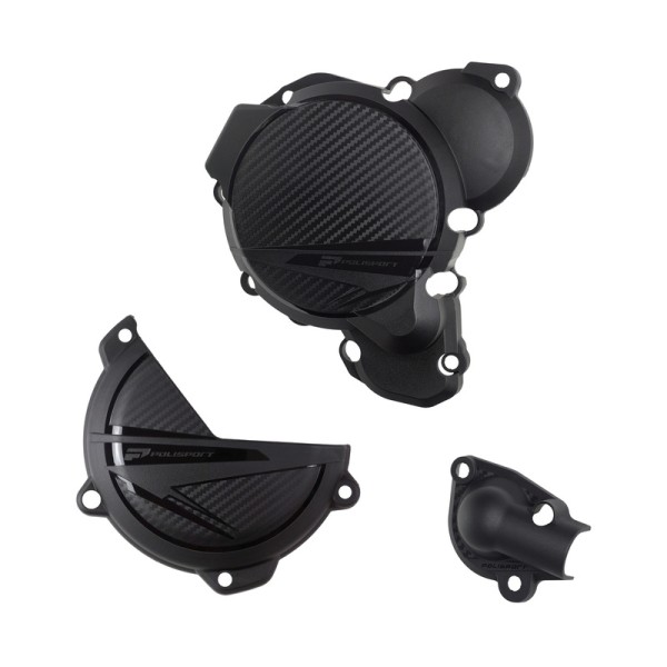 POLIS PROTECTION ENGINE KIT, BLK