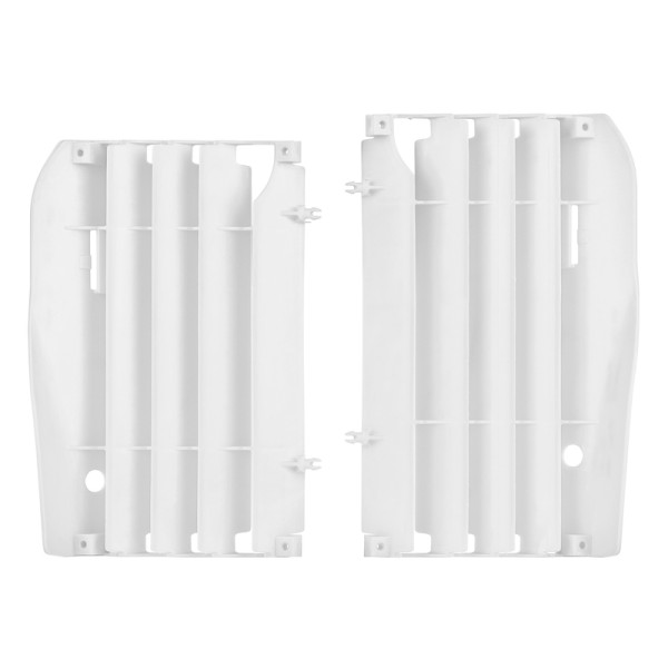 POLIS PLASTIC RAD LOUVERS, WHT/WHT
