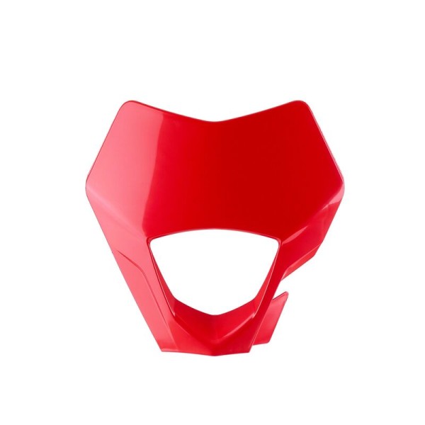 POLIS PLASTIC HEADLIGHT MASK, RED