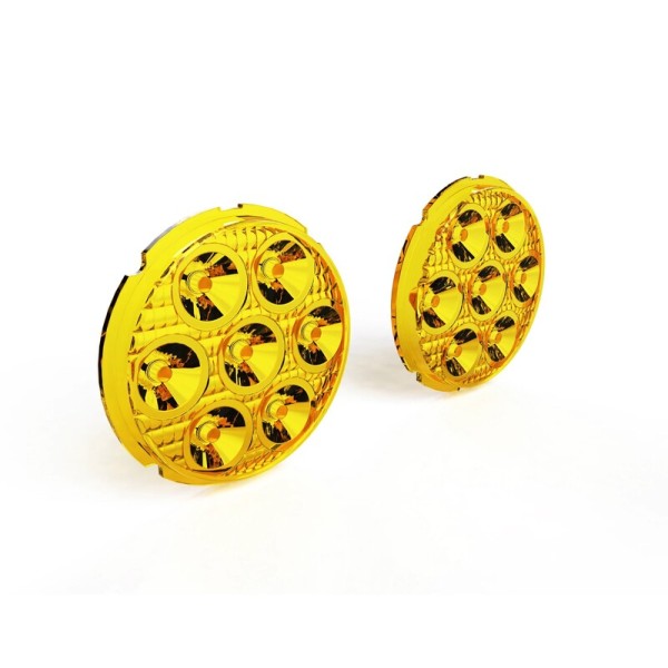 DENAL LENS KIT FOR D7 LIGHTS PAIR YELLOW