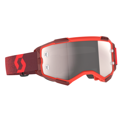 SCOTT GOGGL FURY, RED/SIL