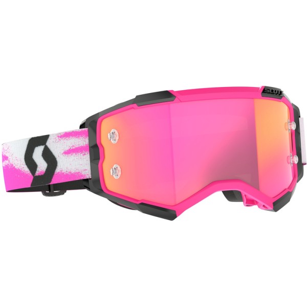 SCOTT GOGGL FURY CHROME, PNK/BLK