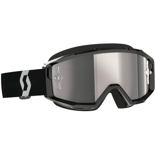 SCOTT GOGGL PRIMAL CHROME, BLK/WHT