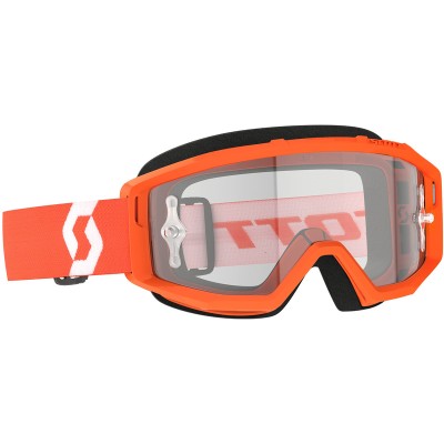 SCOTT GOGGL PRIMAL, ORG/WHT