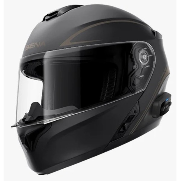 SENA HELMT FLIP UP OUTRUSH-R, MBL, S