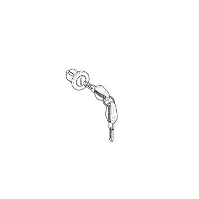 SHAD LOCK TC SECURE BLACK KEY