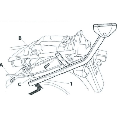 SHAD FITTING KIT TOP MASTER