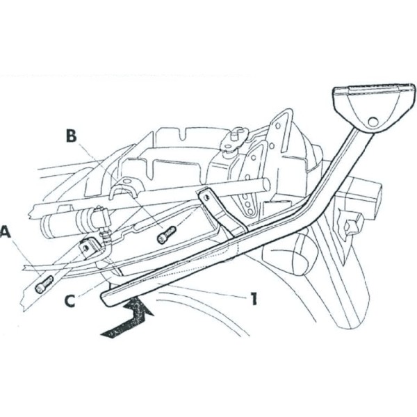 SHAD FITTING KIT TOP MASTER