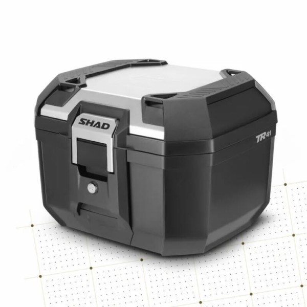 SHAD TOP CASE TERRA 41 BLACK / ALU COVER