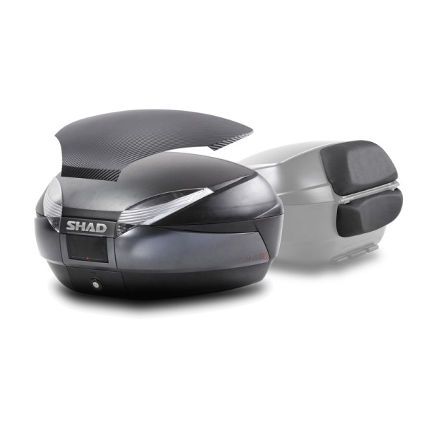 SHAD TOP CASE SH48 BACKREST DARK GREY