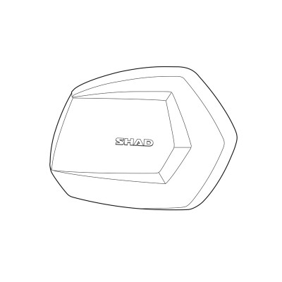 SHAD LID RIGHT ALU SH35