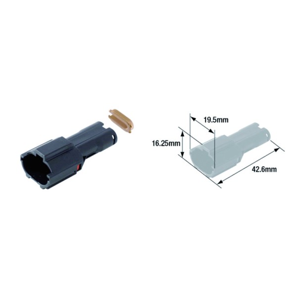 TOURM COUPLER 070WP FEMALE X5