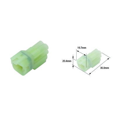 TOURM COUPLER 090WP FEMALE X10