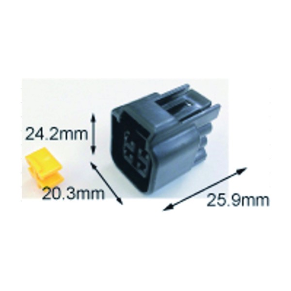 TOURM COUPLER 090WP FEMALE X10