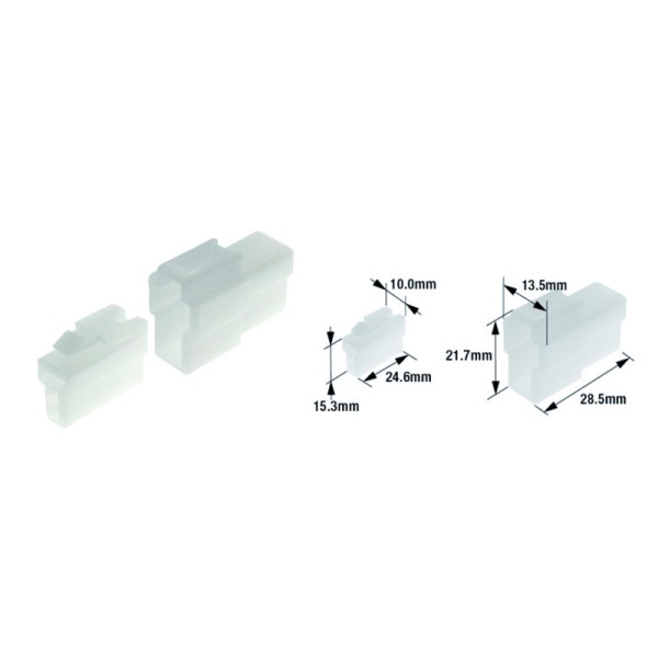 TOURM CONNECTOR SET 250 2 PLUG X10