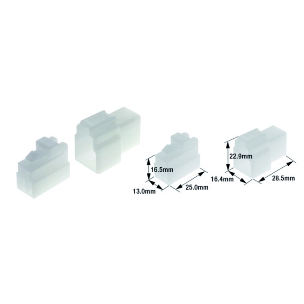 TOURM CONNECTOR SET 250 3 PLUG X10