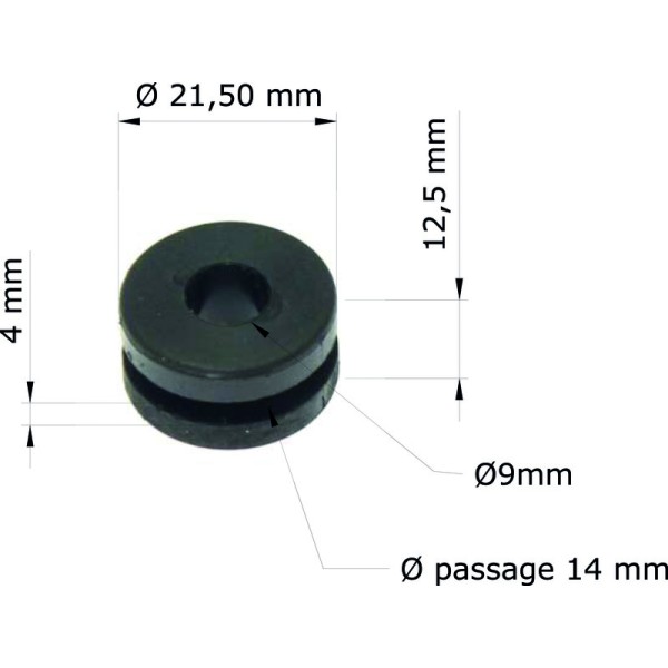 TOURM GROMMETS OEM: 61103-357-000