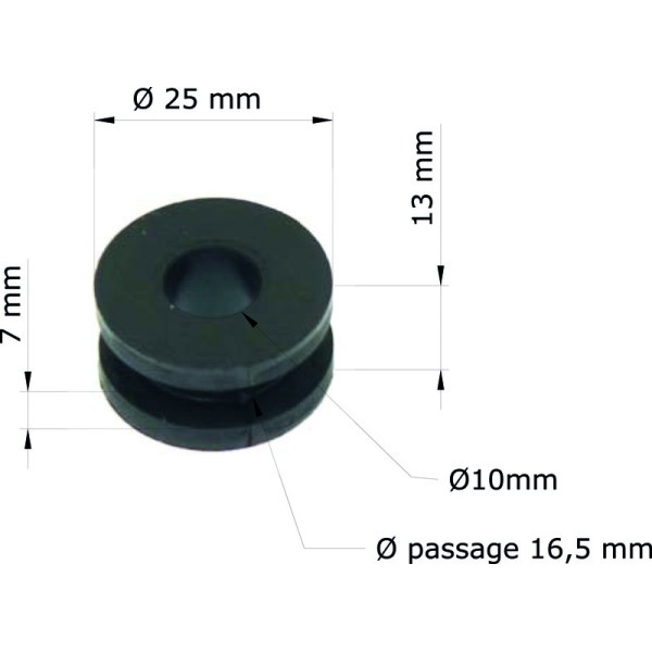 TOURM GROMMETS OEM: 18334-KA3-830