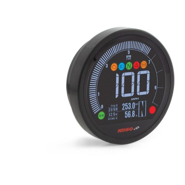 KOSO DL-04 METER YAMAHA BOLT (2022), BLK