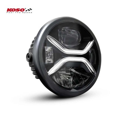 KOSO LED XENITH H/L BLK SM