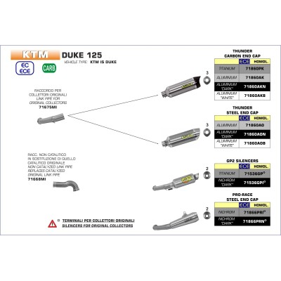 71860AON SILENCIOSO ARROW...