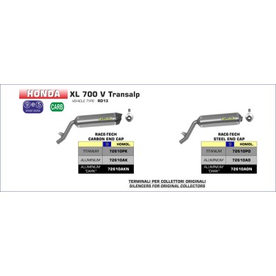 72610PK SILENCIOSO ARROW...