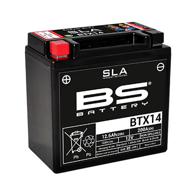 BATERIA BS BTX14 (FA) SLA -...